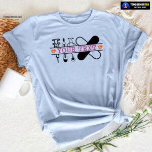 Customized Nurse Syringe Medical Thermometer Stethoscope T-Shirt