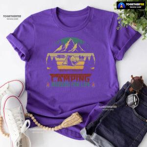 Camping Buddies For Life Vintage T-Shirt