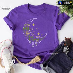 Live Love Camp Moon Camping Lover T-Shirt