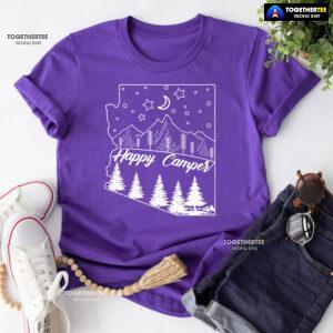 Happy Camper Adventure Camping Lover T-Shirt