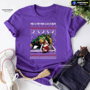 Christmas Madea Hellur Hallelujer Praise Da Lort Merry Christmurr T-Shirt