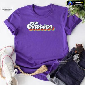 Nurse Nursing School Nurse Vibes T-Shirt