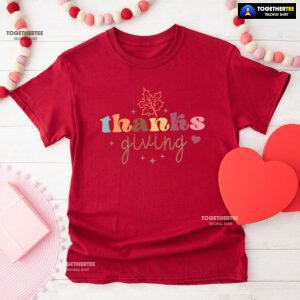 Thanksgiving Leaf Autumn T-Shirt