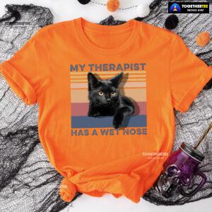 My Therapist Has A Wet Nose Vintage T-Shirt