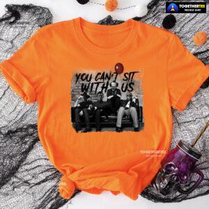 Halloween Freddy Michael Pennywise And Jason You Can't Sit With Us T-Shirt