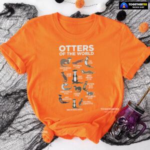 Otters Of The World For Otter Lover T-Shirt