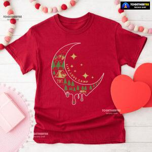 Live Love Camp Moon Camping Lover T-Shirt