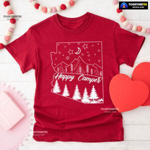 Happy Camper Adventure Camping Lover T-Shirt