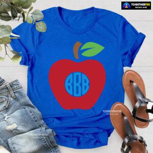 Red Apple Teacher Back To School T-Shirt