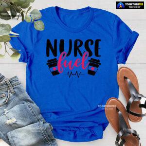 Nurse Fuel Heartbeat T-Shirt