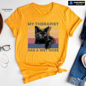 My Therapist Has A Wet Nose Vintage T-Shirt