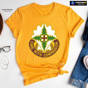 Madigan Army Medical Center Care With Compassion Joint Base Lewis- Mcchord T-Shirt - Unisex Tee