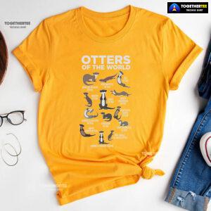 Otters Of The World For Otter Lover T-Shirt
