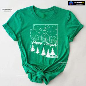 Happy Camper Adventure Camping Lover T-Shirt