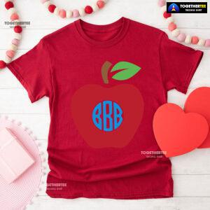 Red Apple Teacher Back To School T-Shirt