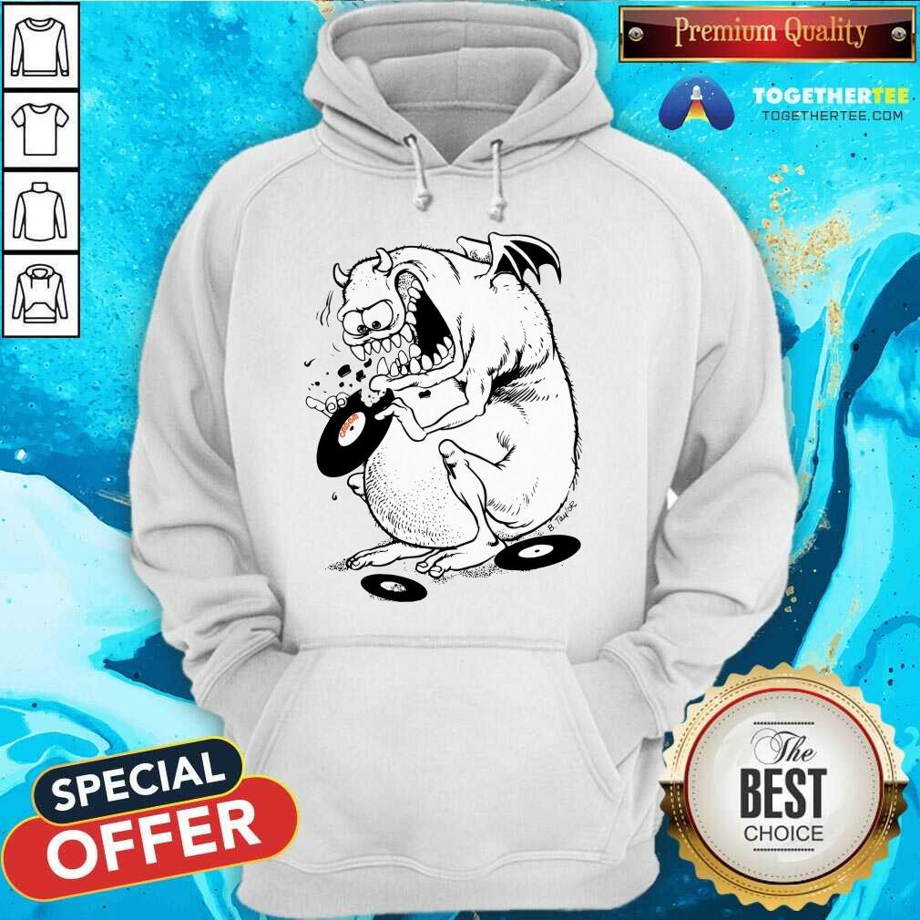 Record Monster hoodie