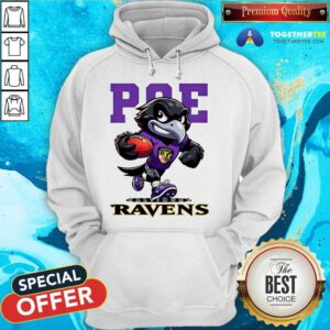 Poe Mascot Baltimore Ravens Football hoodie