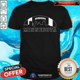 Minnesota Football Skyline T-shirt