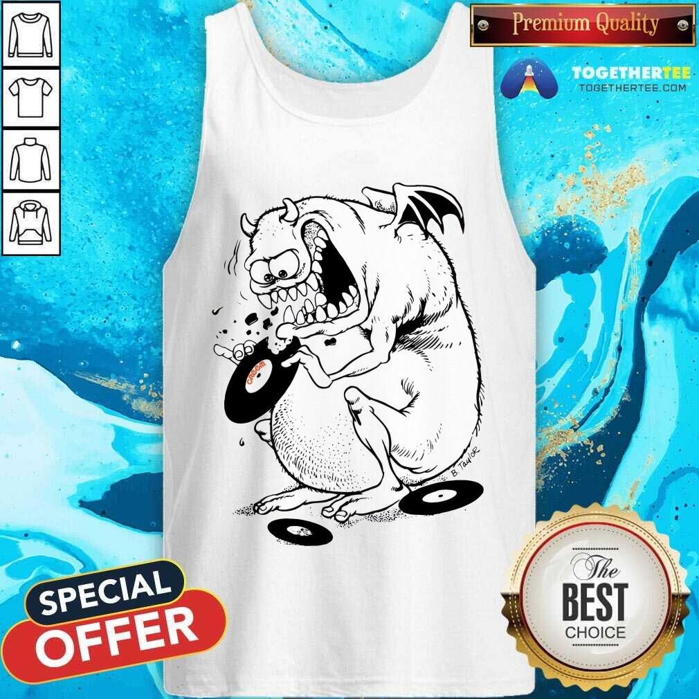 Record Monster tank-top