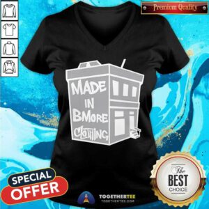 Row Home Made In Bmore Clothing v-neck