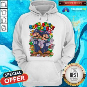 Super Stache Bros hoodie