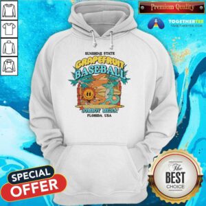 Sunshine State Grapefruit Baseball Florida hoodie