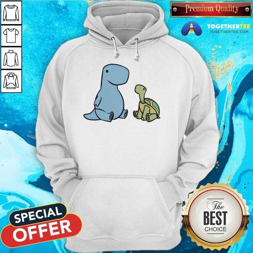 Tortoise & Dino hoodie