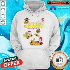 Sketchbook Super Troopers Altered State Police hoodie