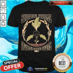 The Office Shrute Farms Hippie Comfort Colors Pocket T-Shirt