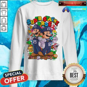 Super Stache Bros sweatshirt