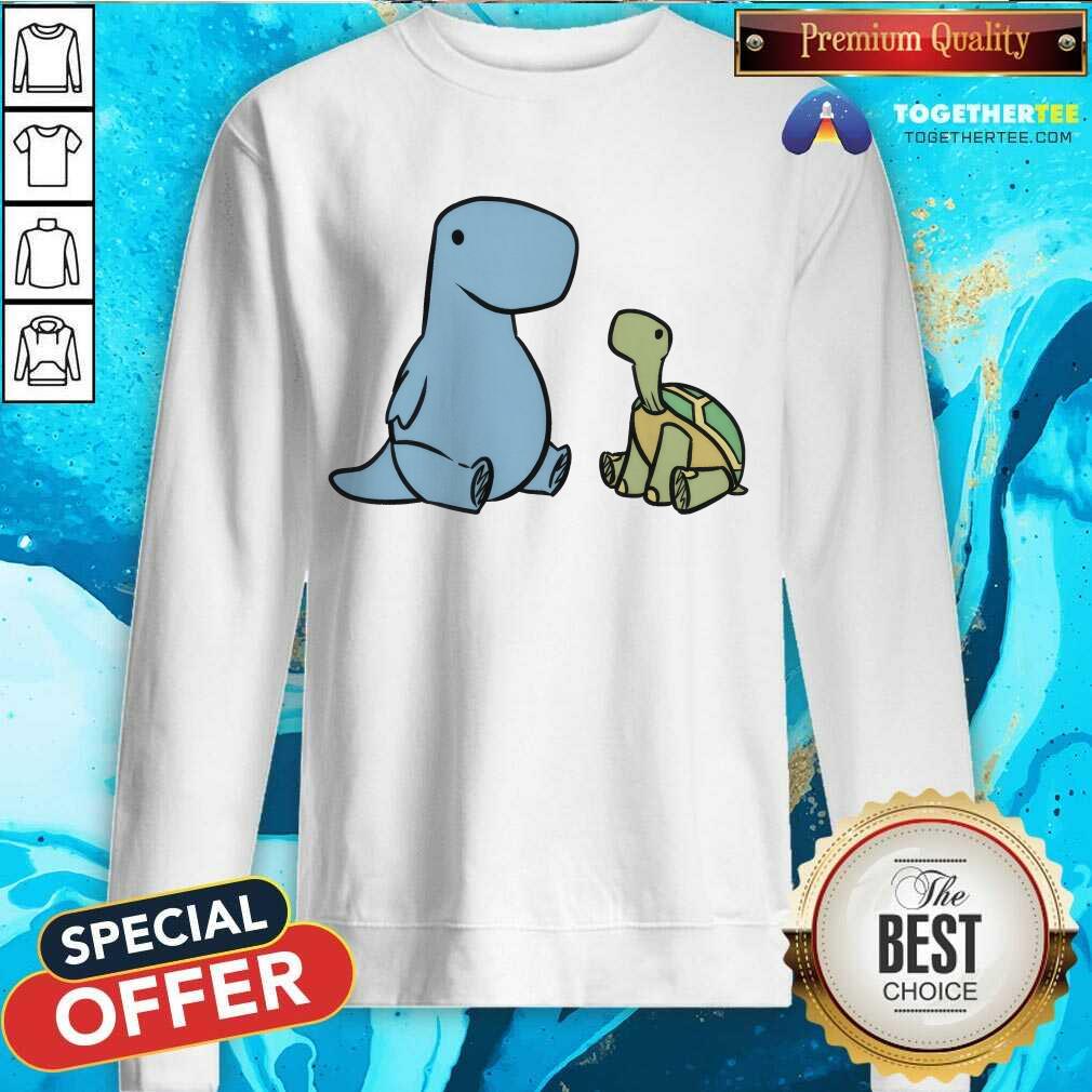 Tortoise & Dino sweatshirt