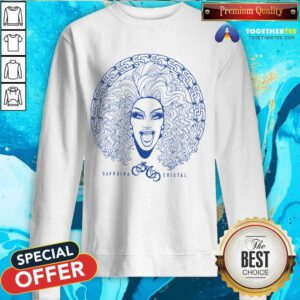 Sapphira Cristál Portrait sweatshirt