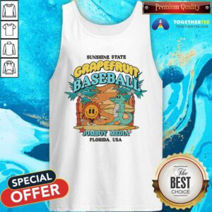 Sunshine State Grapefruit Baseball Florida tank-top