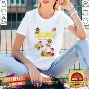 Sketchbook Super Troopers Altered State Police v-neck