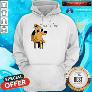 This Is Fine hoodie