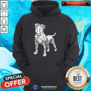 Dog Smile Mask hoodie