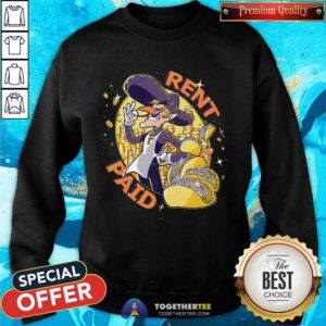 Rent Paid Mexico Tacos Gold Coins sweatshirt