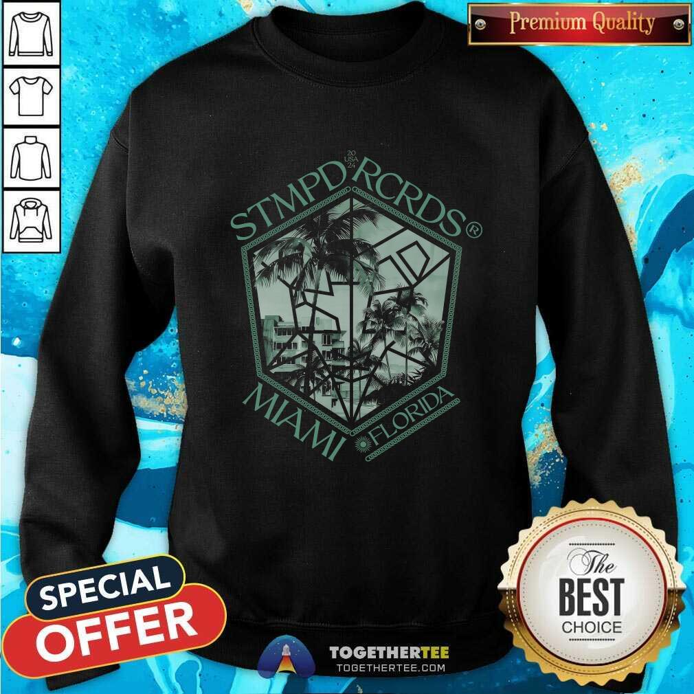 STMPD RCRDS Miami Florida 24 sweatshirt