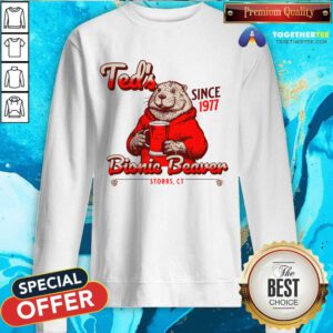 Ted's Since 1977 Bionic Beaver sweatshirt