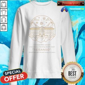 TEISANSO Twin Islands Milkery Present Great Universe Patrolling Satellite Hotel sweatshirt