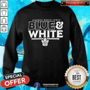Toronto Maple Leafs NHL Blue White sweatshirt