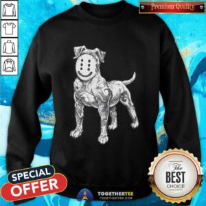 Dog Smile Mask sweatshirt