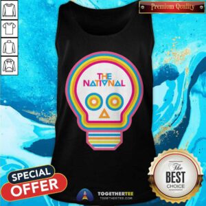 The National Lightbulb Skull tank-top