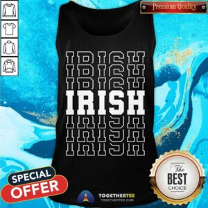 Premium Irish Repeating tank-top