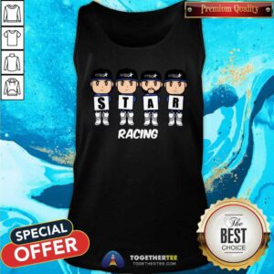 Star Racing x BeeG Toon tank-top