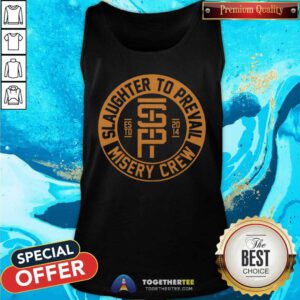 Slaughter To Prevail Misery Crew Gold Ink tank-top