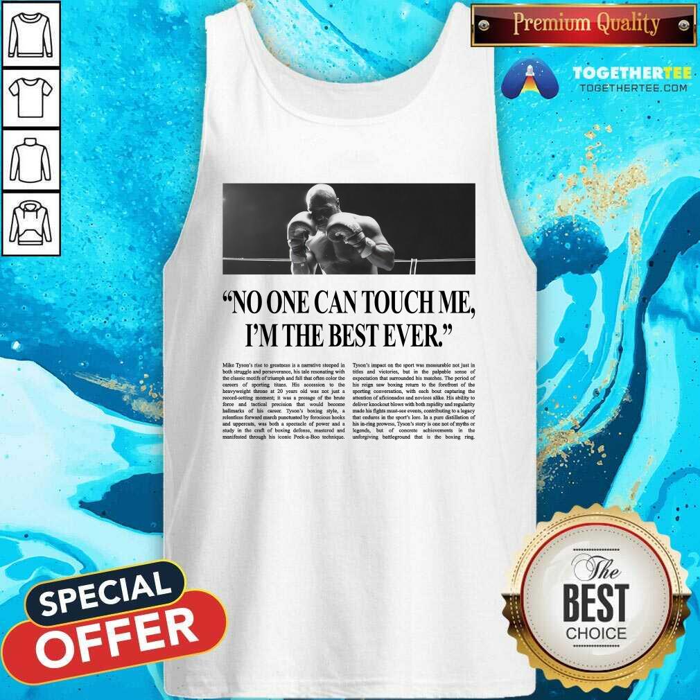 The Baddest Statement Mike Tyson tank-top