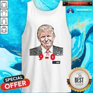 Scotus Donald Trump America First 9-0 tank-top