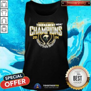 Norfolk State Spartans 2024 MEAC Women's Basketball Conference Tournament Champions tank-top