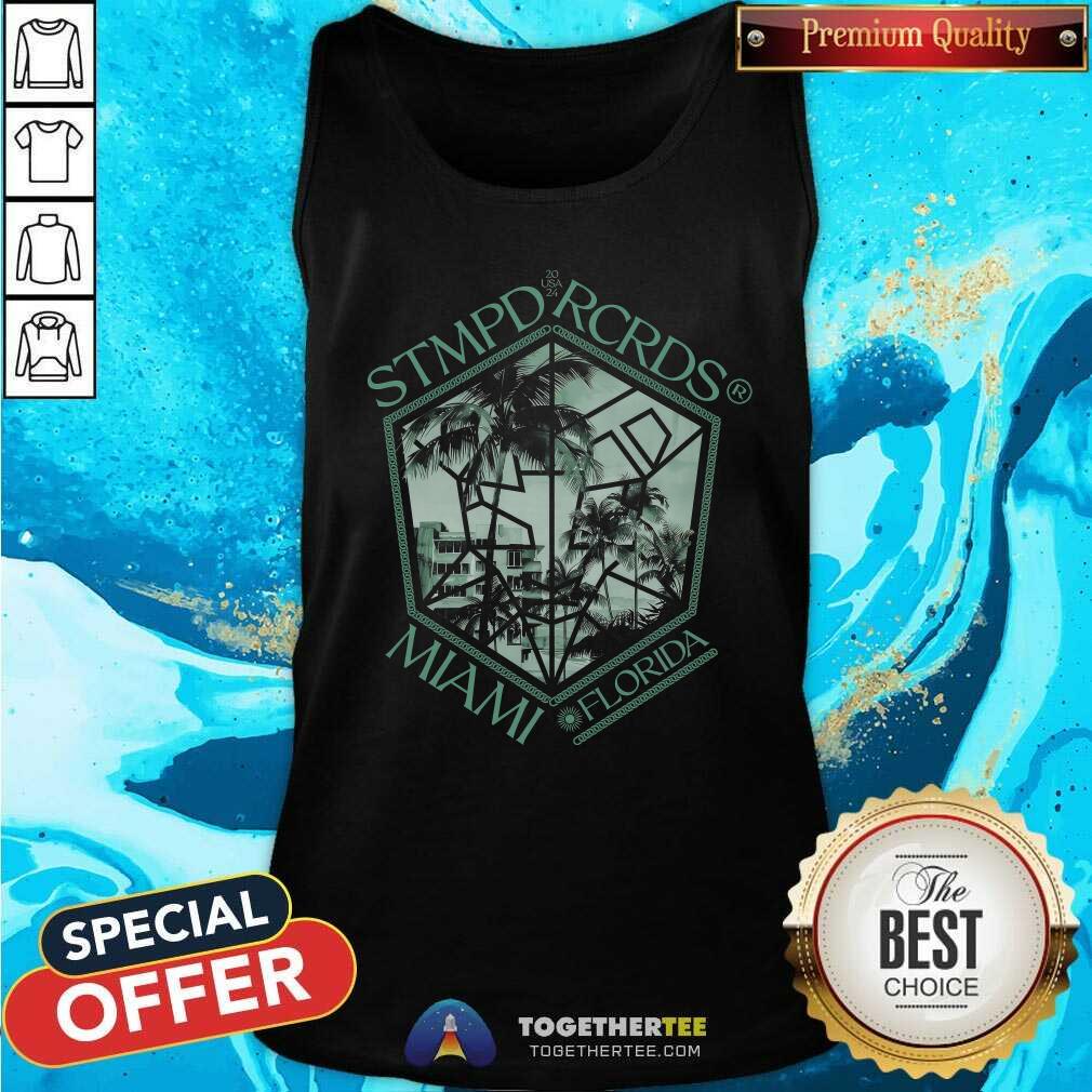 STMPD RCRDS Miami Florida 24 tank-top